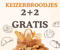 KEIZERBROODJES 2+2